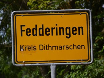 Ortseingangsschild Fedderingen