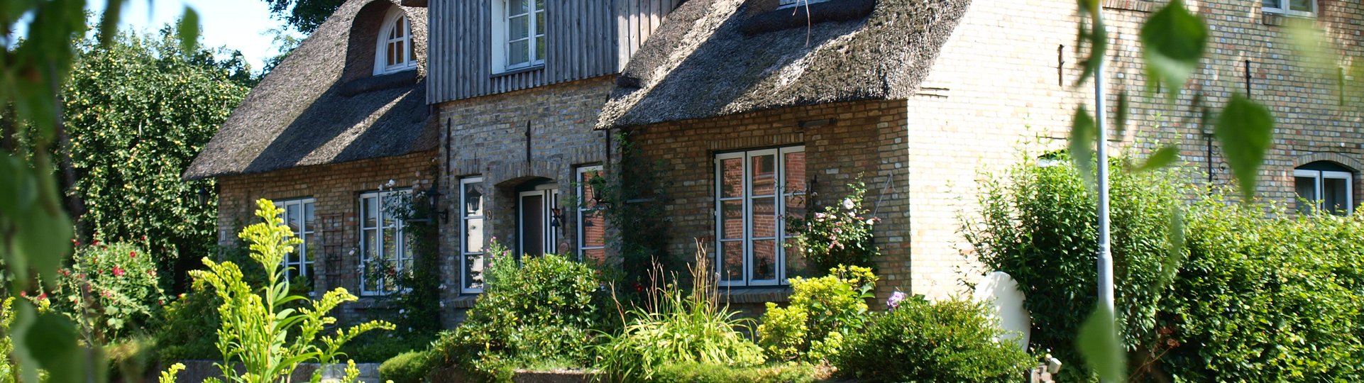 hübsches Reetdachhaus