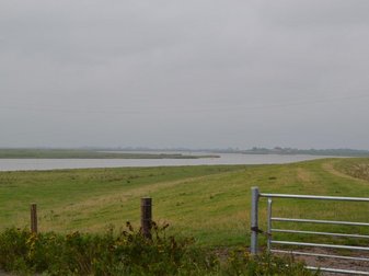 die Eider mit den Eiderwiesen